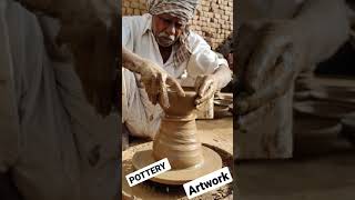 Support 1 Subscribe 🙏 wheel pottery for beginners Shorts [upl. by Asilam]