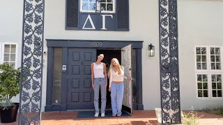 UCSB Panhellenic Delta Gamma House Tour [upl. by Rimidalv203]