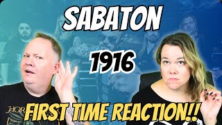 It Doesnt Make SENSE Couple Reacts to Sabaton 1916 [upl. by Adnola]