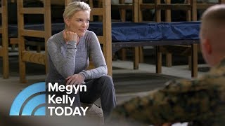 A Rare Look Inside A Marine Combat Training Camp At Camp Lejeune  Megyn Kelly TODAY [upl. by Rebeh]