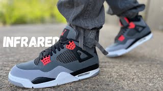 What Happened To These Jordan 4 Infrared Review amp On Foot [upl. by Wieren728]