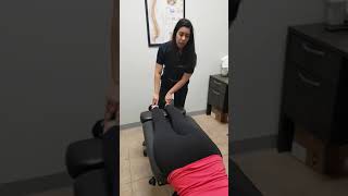 Chiropractor Activator Method Instrument adjusting [upl. by Annauqal]