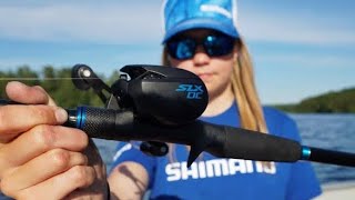 NEW SLX DC Review amp Fishing Shimanos NEW Reel [upl. by Aliuqet]