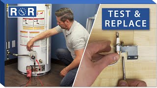 Water Heater Thermocouple  Voltage Test amp Replacement  Repair amp Replace [upl. by Okomom]