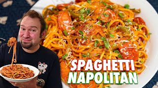 How to Make Spaghetti Napolitan WITHOUT Ketchup Japanese Spaghetti Recipe [upl. by Aela449]