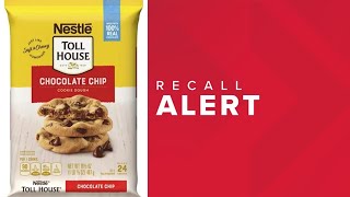 Popular Nestlé Toll House cookie dough recalled because it may contain wood chips [upl. by Einnahc678]