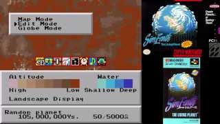 SNES A Day 156 SimEarth The Living Planet [upl. by Rahr]