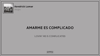 Kendrick Lamar  Alright Lyrics  Sub Español [upl. by Erie]