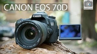 Canon EOS 70D  Обзор Зеркальной Фотокамеры для Продвинутых Энтузиастов [upl. by Nanice]