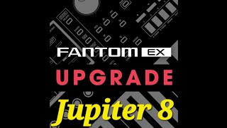 Roland Fantom EX Upgrade  Jupiter ACB  Livestream Browsing new presets  more [upl. by Adnarim]