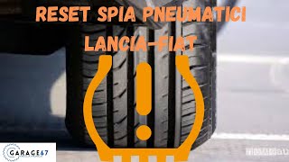 RESET SPIA PNEUMATICI LANCIA FIAT [upl. by Nnylatsirk]