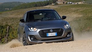 2017 Suzuki Swift 12 Hybrid Top 4WD AllGrip  OffRoad Driving [upl. by Ecnerolf626]