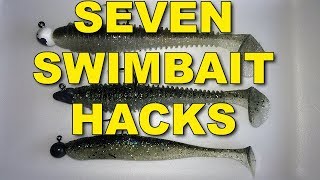 7 Proven Swimbait Hacks in 7 Minutes  Bass Fishing [upl. by Jervis]