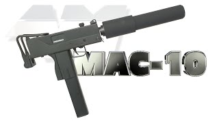 AIRSOFT MAC10  Airsoft Unboxing  JG MAC10 [upl. by Shepley]