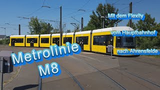 Vom Zentrum zum Stadtrand Führerstandsmitfahrt 60FPS [upl. by Eshelman]