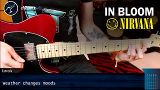 Como tocar In Bloom de NIRVANA En Guitarra  Tutorial Christianvib [upl. by Einnoj]