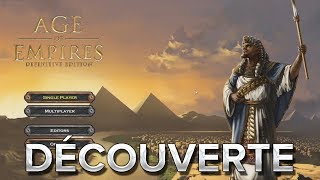 Age of Empires  Definitive Edition  Découverte [upl. by Ariahaj]