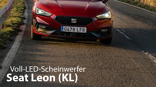 2020 Seat Leon KL VollLEDScheinwerfer Test 4K  Autophorie Extra [upl. by Pallua194]