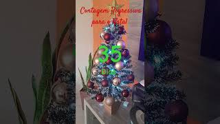 CONTAGEM REGRESSIVA PARA O NATAL [upl. by Boles106]