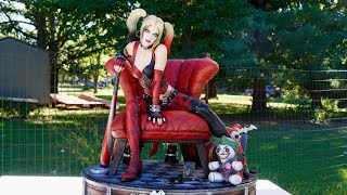 Prime 1 Studio Harley Quinn Batman Arkham City Review [upl. by Kuebbing]