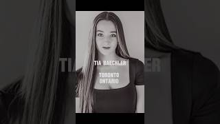 Tia Baechler Toronto Dancer Highlight Reel [upl. by Nepsa]