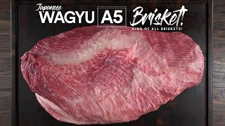 I cooked the KING OF ALL Briskets A5 Wagyu [upl. by Letizia717]