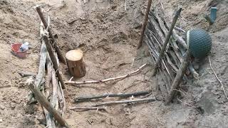 Digging a WWII trench Part 1 [upl. by Pru931]