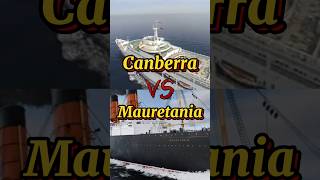 Ocean Liner Tournament pt5  Canberra 🆚 Mauretania shorts ship oceanliner tournament vs [upl. by Leaw]