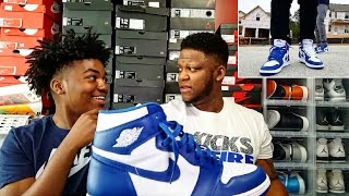 JORDAN 1 STORM BLUE REVIEW WITH JAYY [upl. by Ottavia]