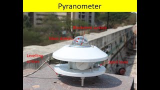 Pyranometer Device to measure the global solar radiation on a horizontal surface [upl. by Eelatsyrc409]