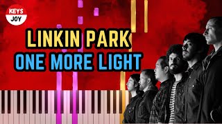 🎹 Linkin Park  One More Light  Piano and Keyboard Tutorial [upl. by Hadlee]