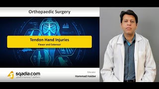 Tendon Hand Injuries  Flexor and Extensor  Orthopaedic Surgery Lectures [upl. by Eahsram]