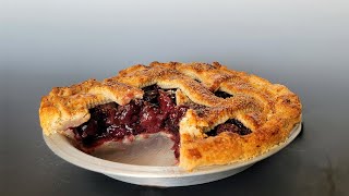 Homemade Cherry Pie Recipe [upl. by Nibroc]