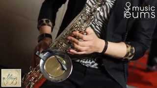 Saxophonist SJ my love boss Vocal Performer VE 5 effetor electronica jazz sax play [upl. by Llenrag]