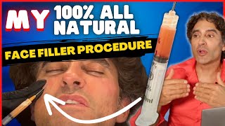 WATCH MY 100 ALL NATURAL FACE FILLER PROCEDURE  Dr Rajani Gets Full Face EZ GEL  PLASMAFIL [upl. by Aivlys]