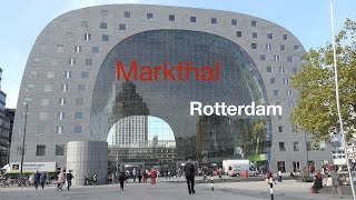 4K✔️ Markthal Rotterdam Ultra HD [upl. by Adelaide]