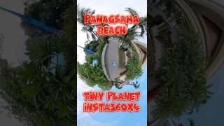 Panagsama Beach  Tiny Planet Insta360x4  insta360 insta360x4 videoedit [upl. by Toomin236]