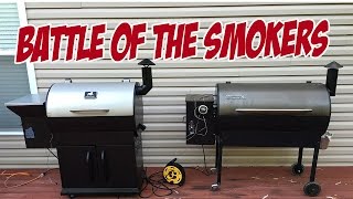 Grilla Grills vs Traeger  BATTLE OF THE SMOKERS [upl. by Shiri]