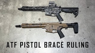 ATF Pistol Brace Ruling [upl. by Llecram106]