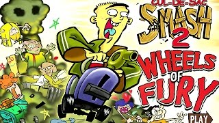 Ed Edd N Eddy CULDESAC SMASH 2  Wheels of Fury Cartoon Network Games [upl. by Haon]