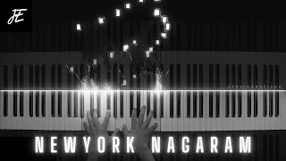 NewYork Nagaram  Piano Cover Sillunu Oru Kadhal  AR Rahman  Jennisons Piano  Tamil BGM Ringtone [upl. by Tlok]