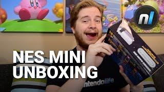 Mini NES Classic Edition Unboxing  Nintendo Classic Mini NES [upl. by Cogen]