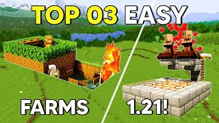 BEST Farms for Minecraft Java 121 [upl. by Ahsieni784]