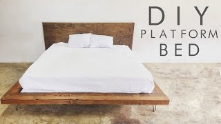 DIY Modern Platform Bed  Modern Builds EP 47 [upl. by Geoffrey410]