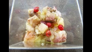 Recette HARENG fumé en verrine apéro festif [upl. by Augustina]