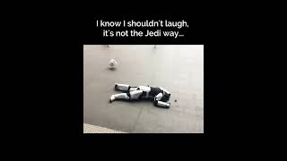 Stormtrooper falls down stairs [upl. by Ness771]