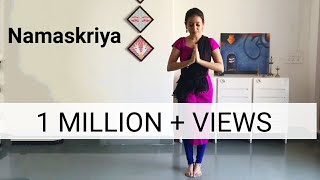 Learn Bharatnatyam Namaskriya lesson 01 Learn Bharatnatyam [upl. by Lockhart983]