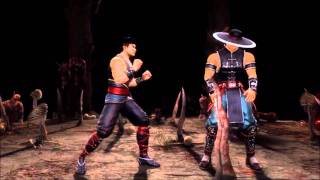 Mortal Kombat 9 Kung Lao Fatality 1 2 Stage and Babality HD [upl. by Janice]