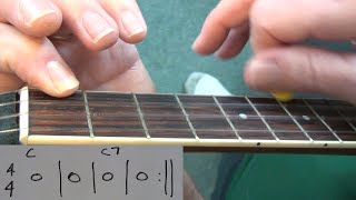 U007 C7 Chord for Ukulele  Using a Pic  Whole Note Strum  Homeschool Music Lessons [upl. by Adnalahs]