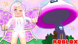 I BOUGHT A SECRET FAIRY HOUSE IN ROBLOX ADOPT ME [upl. by Auqcinahs]